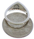 Southwest Opal Turquoise Inlay Ring Size 5-3/4 VX36767